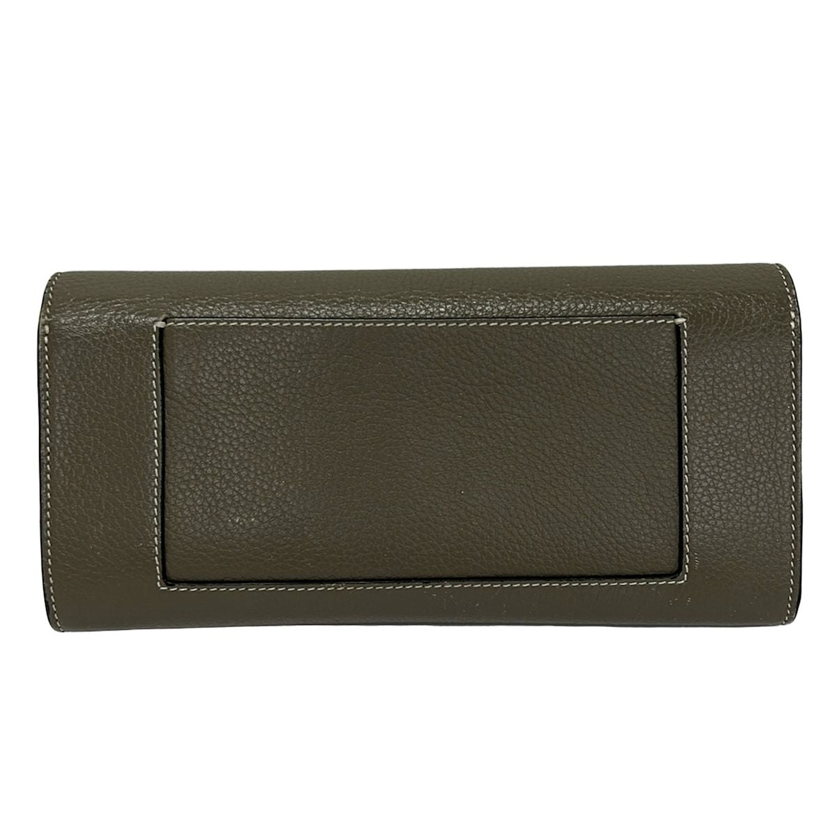 Celine Wallet Large Flap Multi Function Gray Leather — view 2