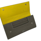 Celine Wallet Large Flap Multi Function Gray Leather — view 3
