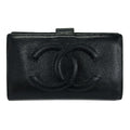 Chanel Wallet Black CC Logo