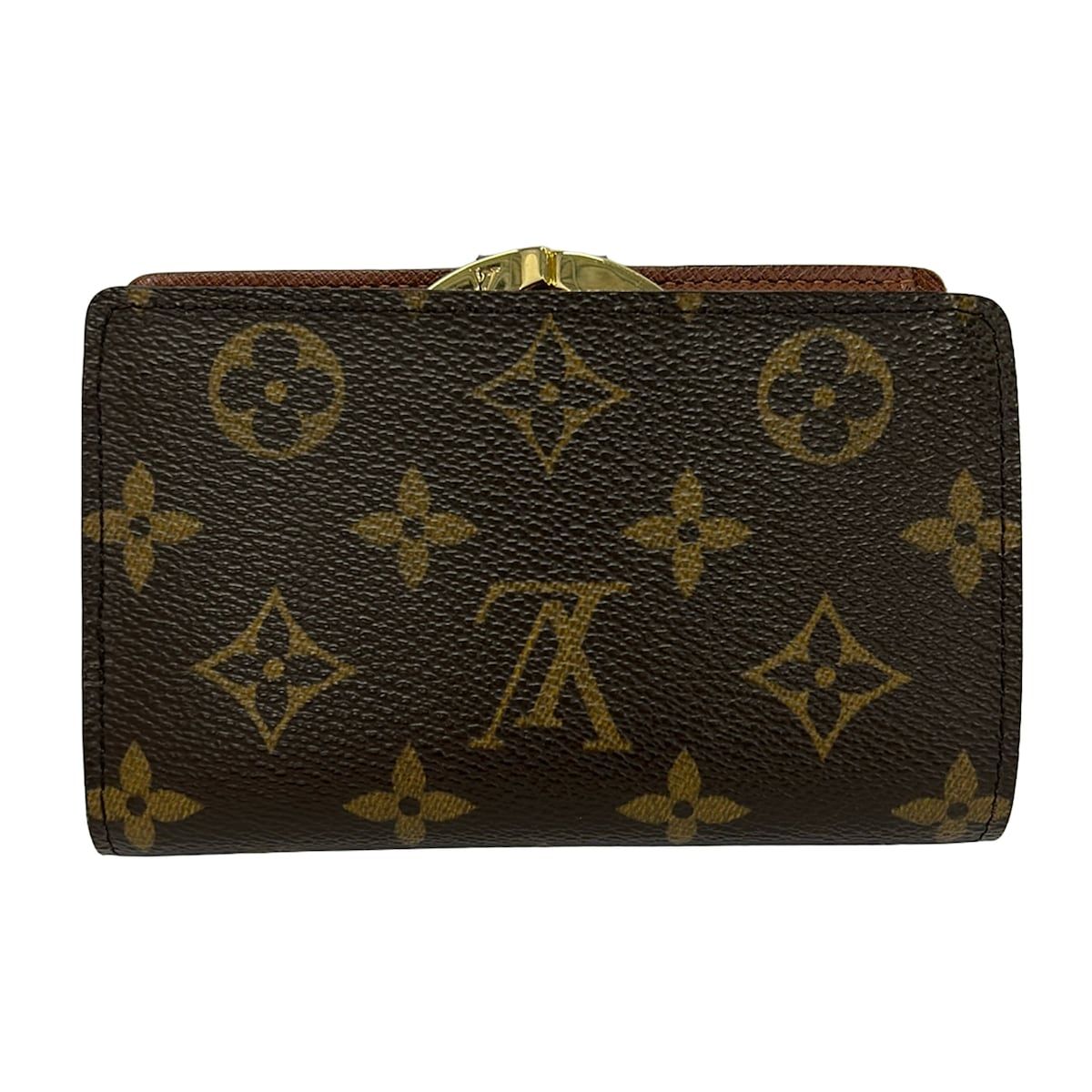 Louis Vuitton Bifold Wallet Monogram Porte Monnaie Billets Viennois Leather — view 2