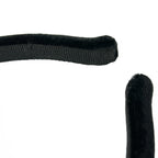 Gucci Headband Interlocking G Black Rhinestone Ribbon — view 6