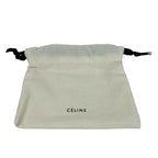 Celine Coin Purse Compact Zipped Card Case Dark Gray Fragment Leather — view 5