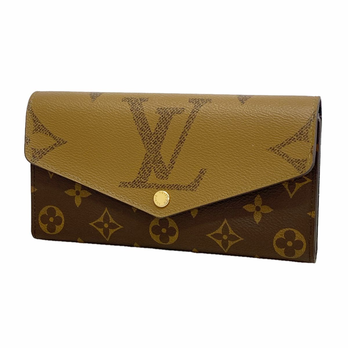 Louis Vuitton Wallet Monogram Giant Reverse Portefeuille Sarah Brown