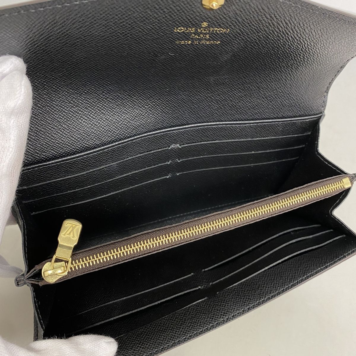 Louis Vuitton Wallet Monogram Giant Reverse Portefeuille Sarah Brown — view 3