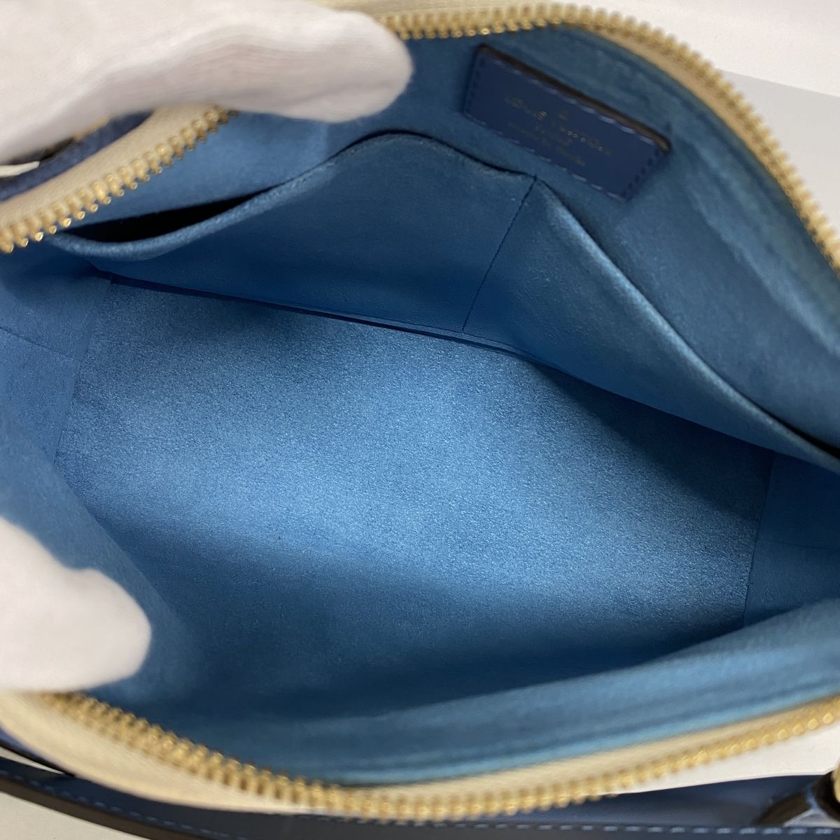 Louis Vuitton Handbag Monogram Empreinte Tote BB Blue Jean 2-Way — view 4