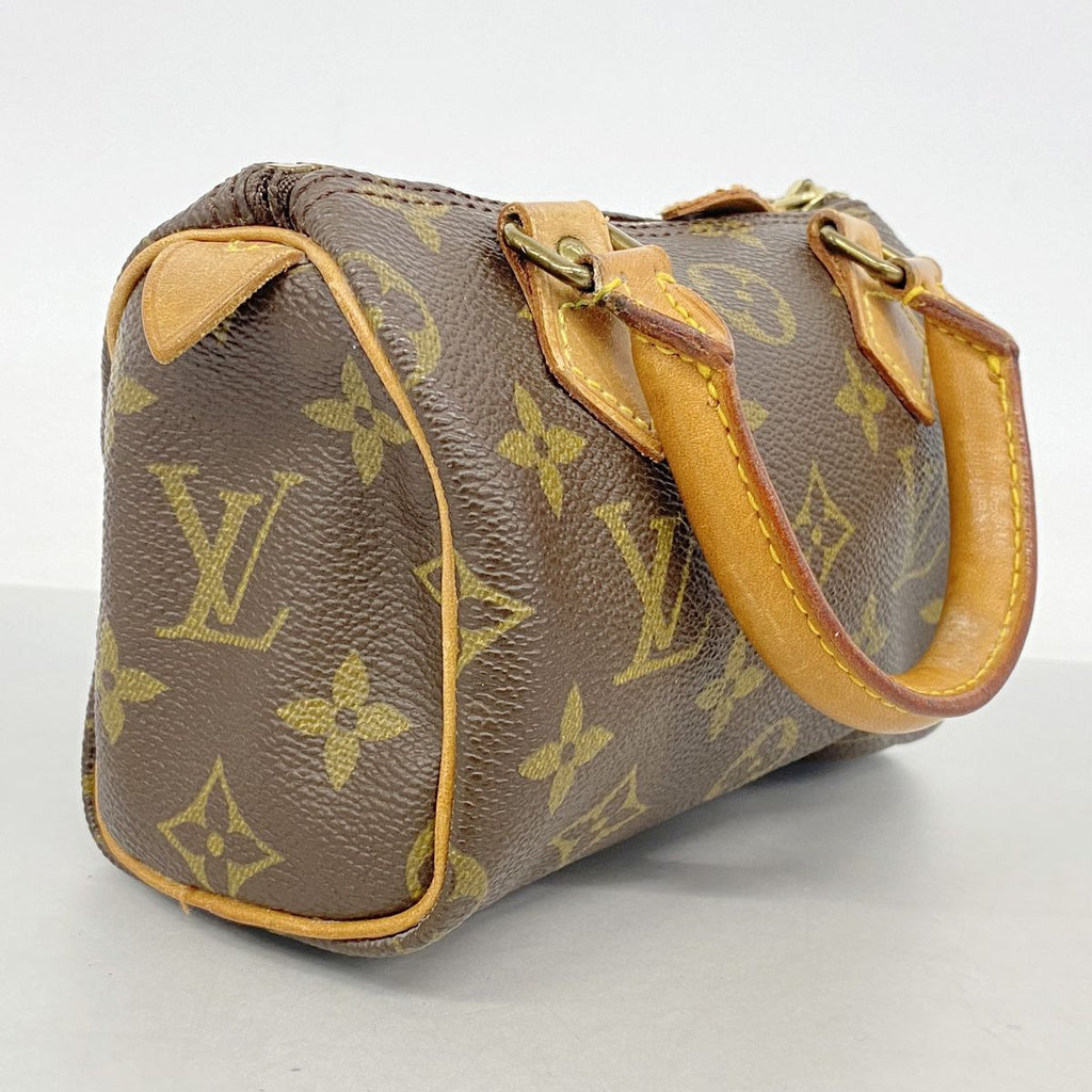 Louis Vuitton Handbag Monogram Mini Speedy Brown — view 2