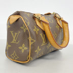 Louis Vuitton Handbag Monogram Mini Speedy Brown — view 2