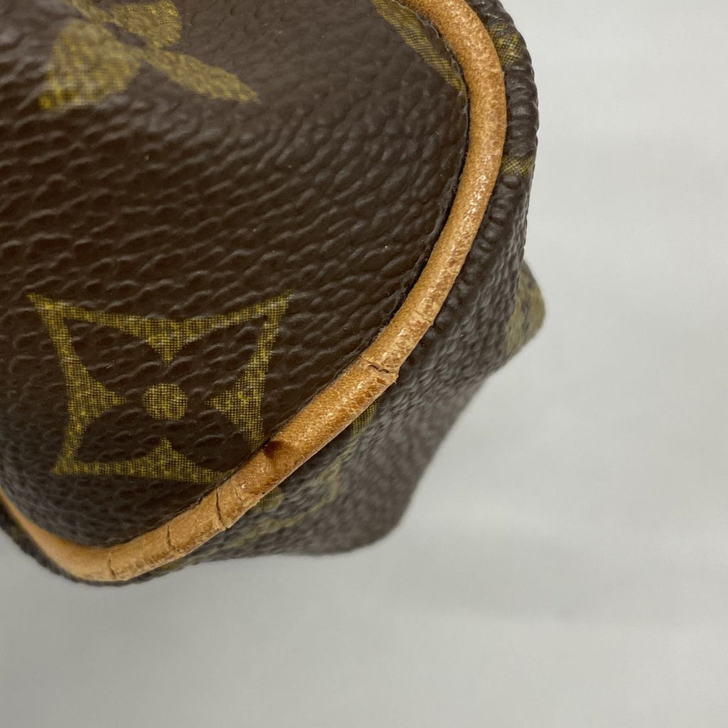 Louis Vuitton Handbag Monogram Mini Speedy Brown — view 6