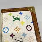 Louis Vuitton Coin Purse Monogram Multicolor Pochette Cles Blanc — view 6