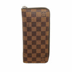 Louis Vuitton Wallet Damier Zippy Vertical Ebene