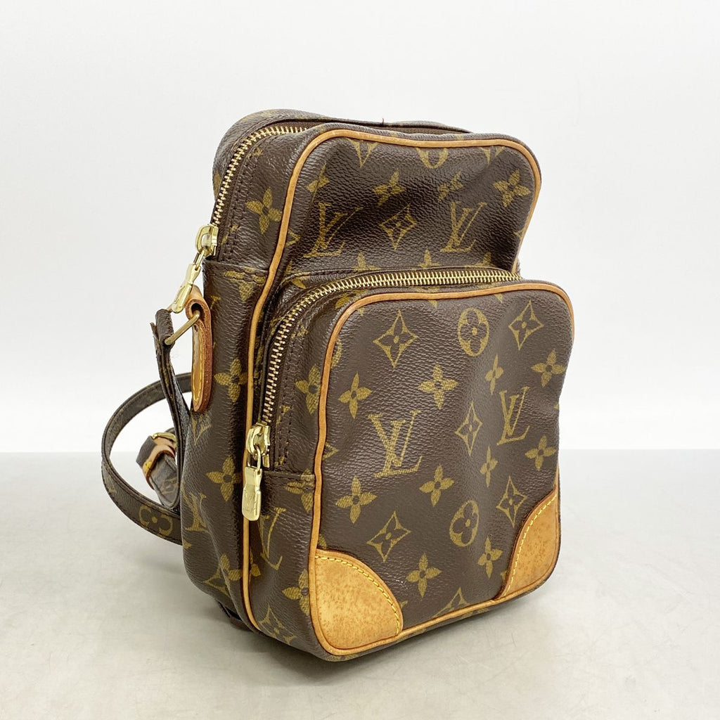Louis Vuitton Shoulder Bag Monogram Amazon Brown — view 2
