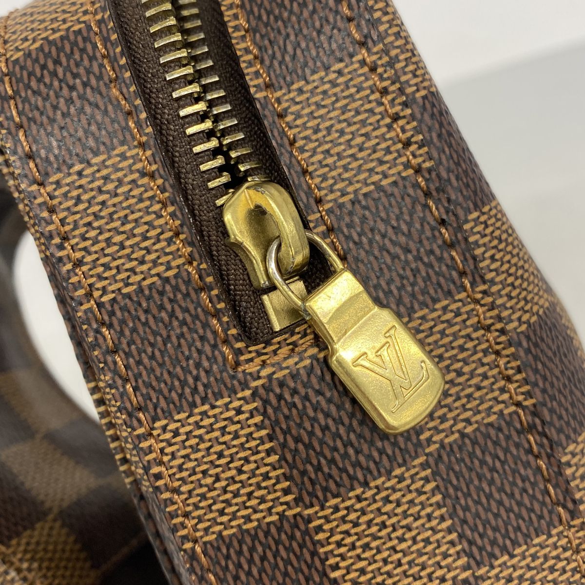 Louis Vuitton Belt Bag Damier Geronimos Ebene — view 7