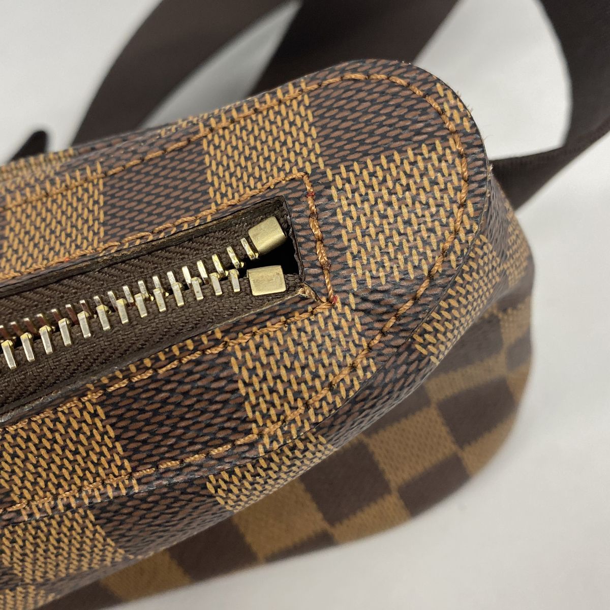 Louis Vuitton Belt Bag Damier Geronimos Ebene — view 6