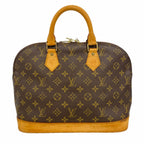 Louis Vuitton Handbag Monogram Alma Brown
