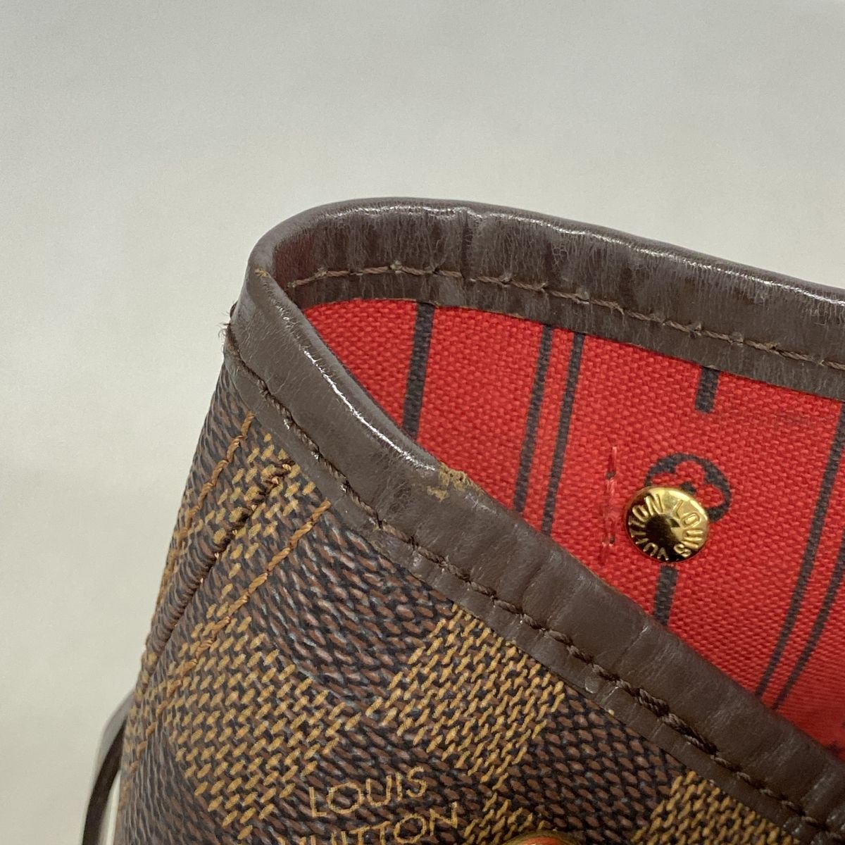 Louis Vuitton Tote Bag Damier Neverfull PM Ebene — view 7