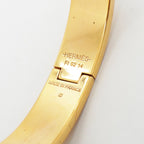 Hermes Bangle Clic Clac PM Gold Plated Greige Bracelet — view 5