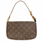 Louis Vuitton Pouch Monogram Pochette Accessoires Brown