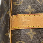 Louis Vuitton Boston Bag Monogram Keepall Bandouliere 50 Brown — view 5