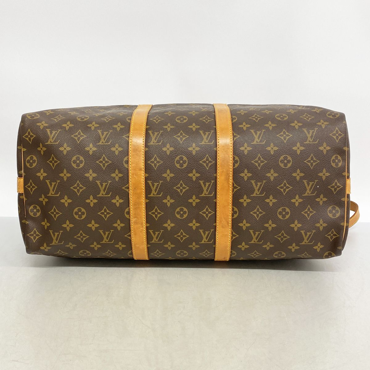 Louis Vuitton Boston Bag Monogram Keepall Bandouliere 50 Brown — view 3