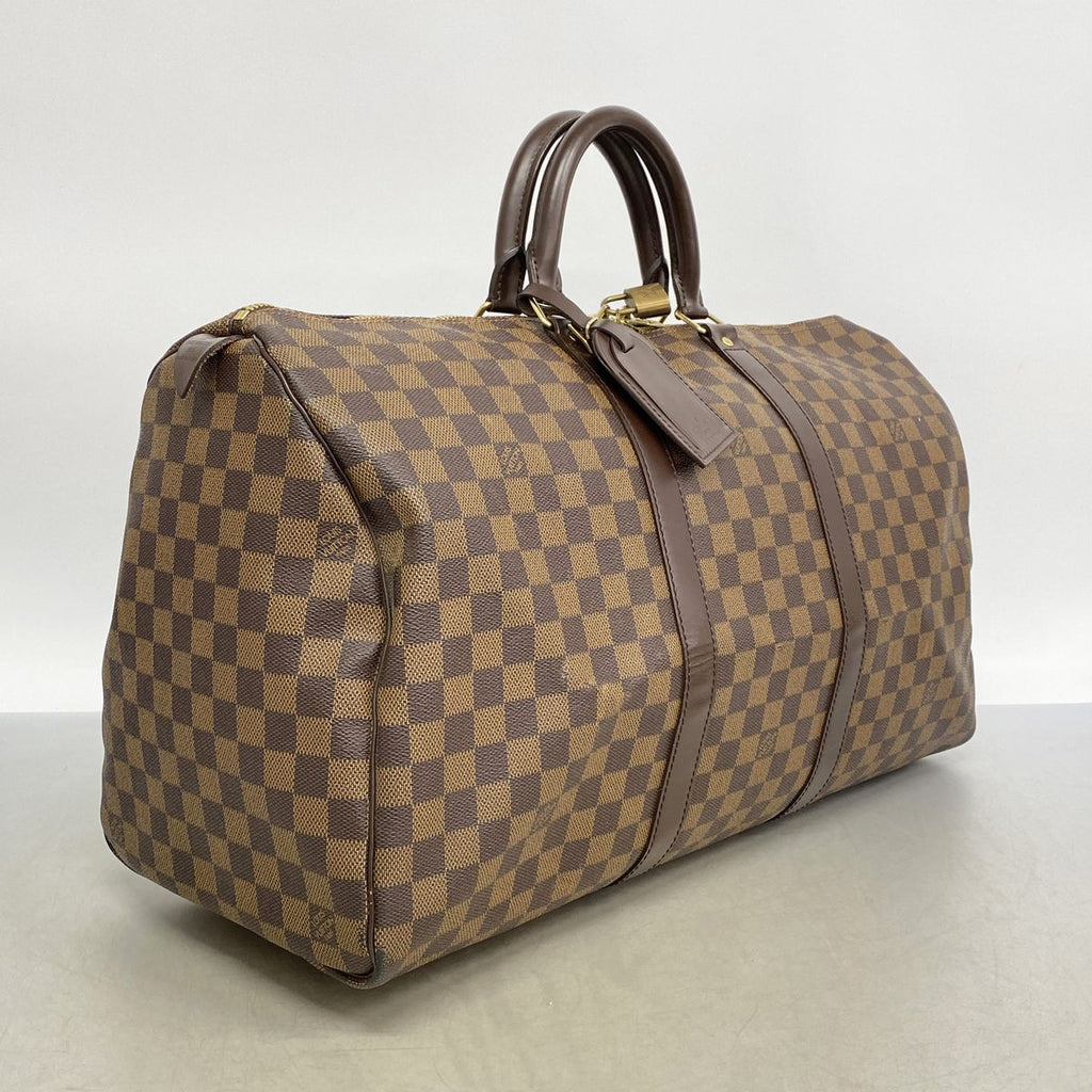 Louis Vuitton Boston Bag Damier Keepall 50 Ebene — view 2