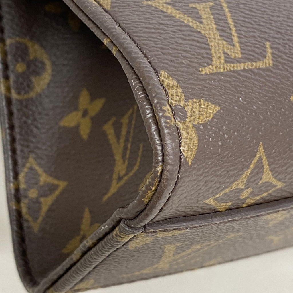 Louis Vuitton Tote Bag Monogram Sac Plat BB Brown 2-Way — view 8