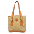 Celine Handbag Macadam Brown Gold