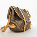 Louis Vuitton Shoulder Bag Monogram Saumur 43 Brown — view 2