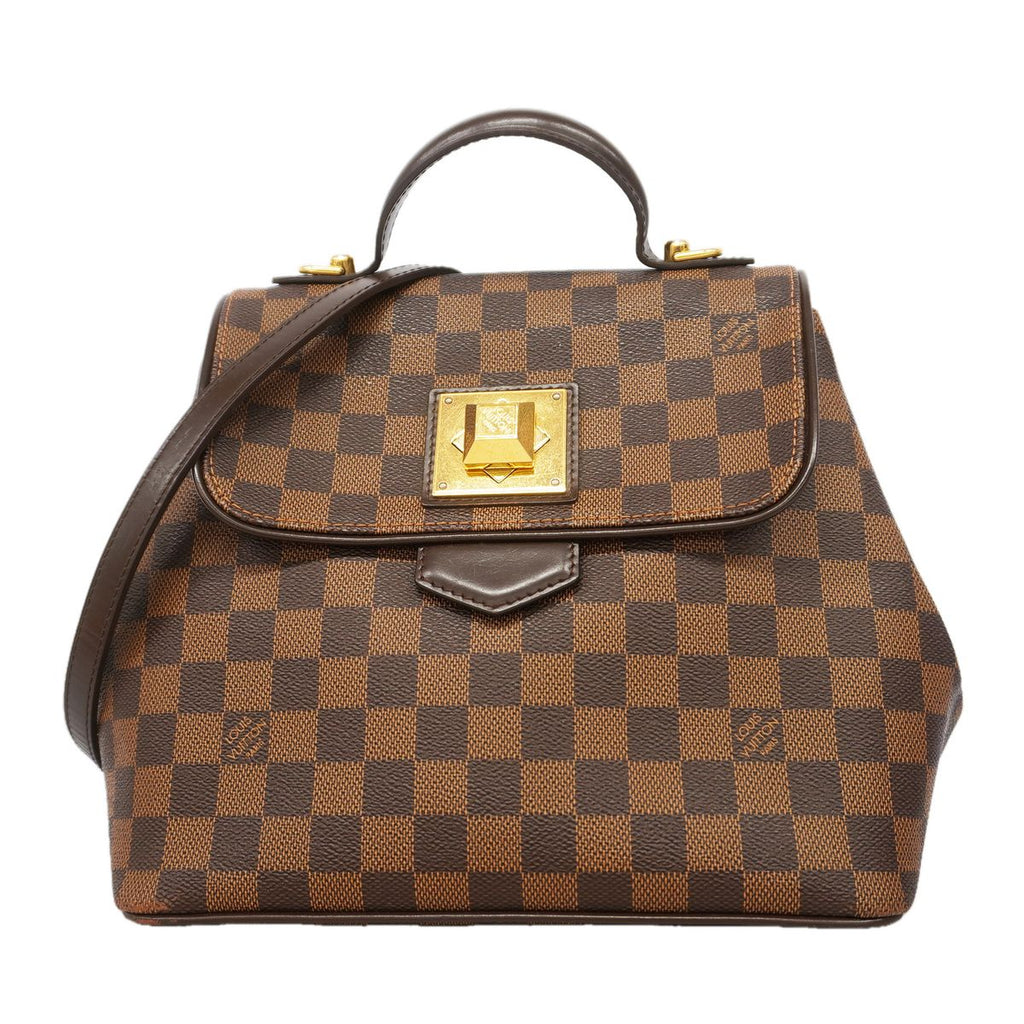 Louis Vuitton Handbag Damier Bergamo MM Ebene 2-Way Bag