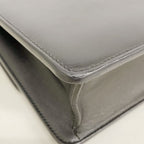 Dior Shoulder Bag Caro Leather Black Silver — view 6