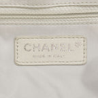 Chanel Shoulder Bag Paris Biarritz Canvas Gray Silver — view 5