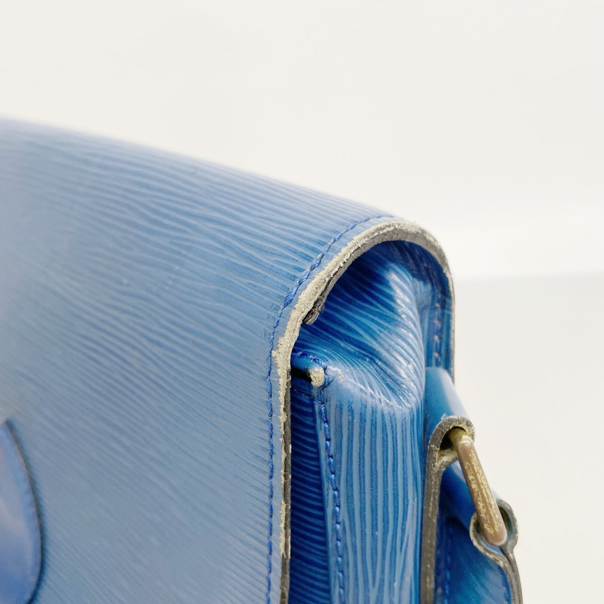 Louis Vuitton Shoulder Bag Epi Saint-cloud Toledo Blue — view 7