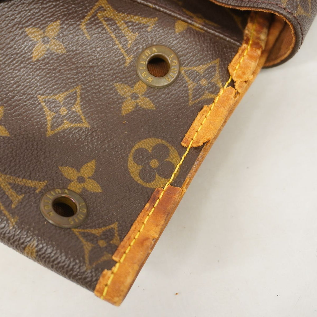 Louis Vuitton Backpack Monogram Montsouris GM Brown — view 6