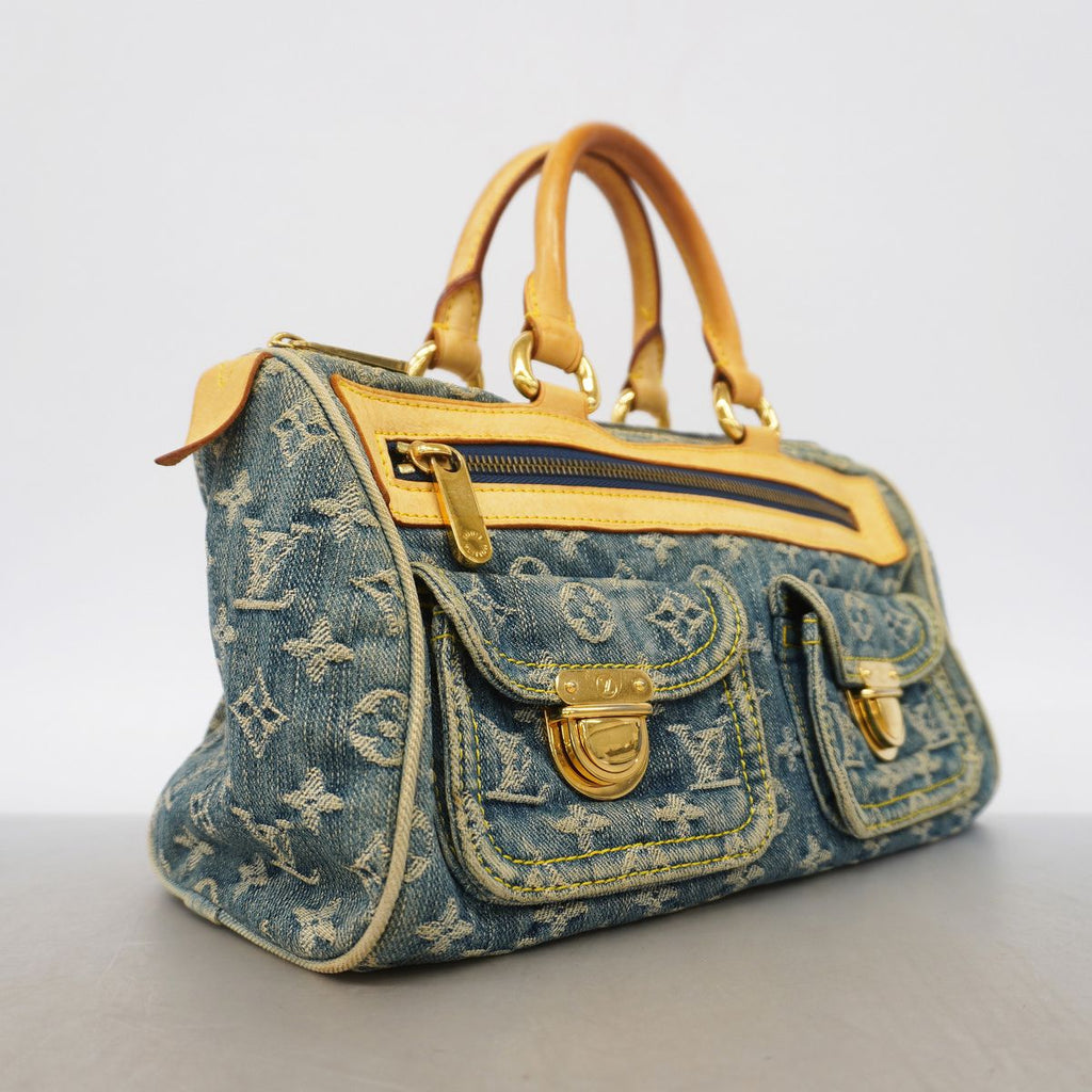 Louis Vuitton Handbag Monogram Denim Neo Noe Speedy Blue — view 2