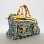 Louis Vuitton Handbag Monogram Denim Neo Noe Speedy Blue — view 2
