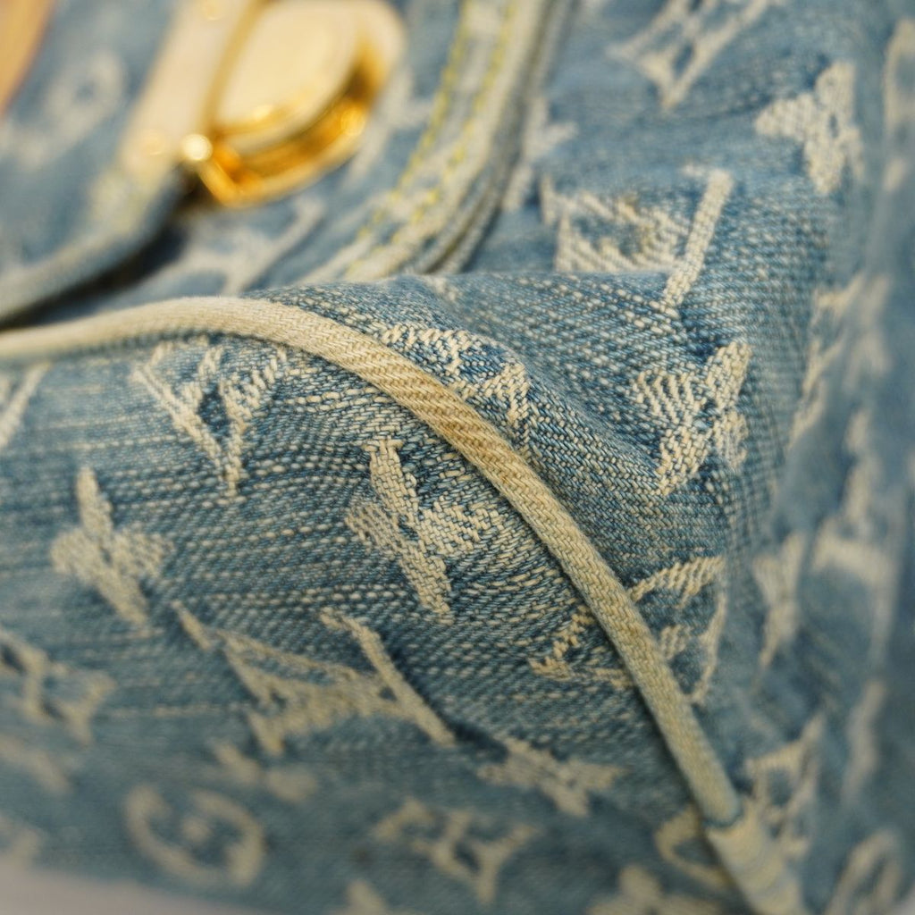 Louis Vuitton Handbag Monogram Denim Neo Noe Speedy Blue — view 6