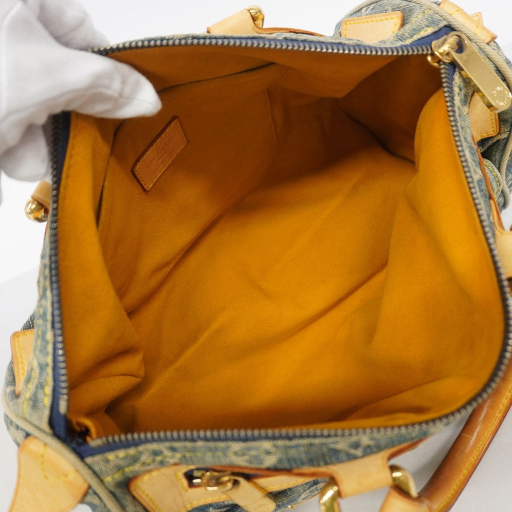 Louis Vuitton Handbag Monogram Denim Neo Noe Speedy Blue — view 4