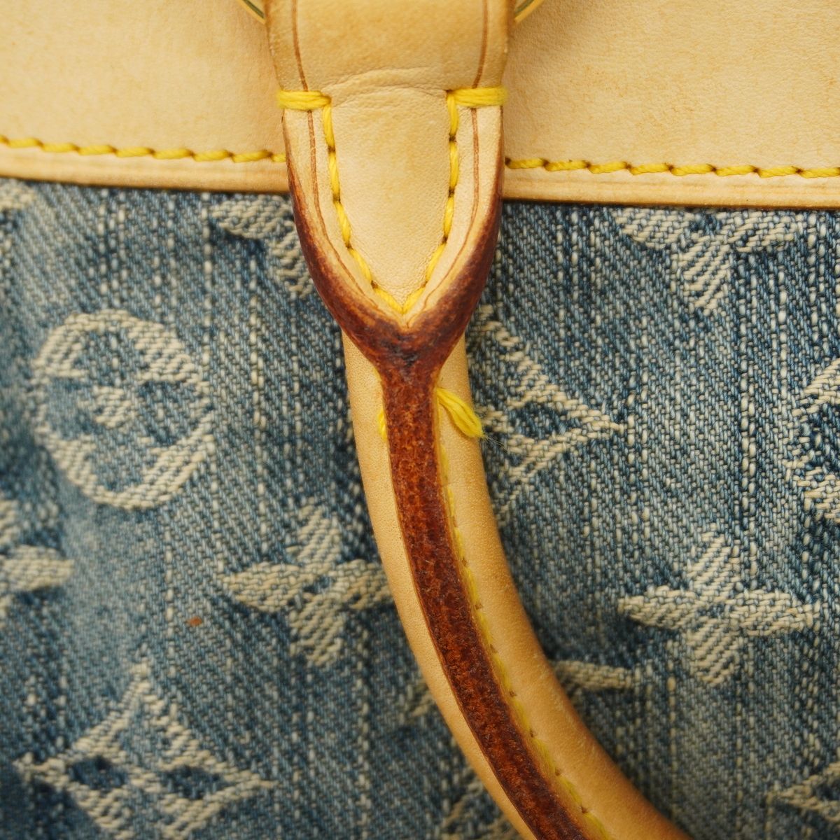 Louis Vuitton Handbag Monogram Denim Neo Noe Speedy Blue — view 8