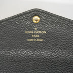 Louis Vuitton Wallet Monogram Empreinte Portefeuille Sarah Noir — view 4