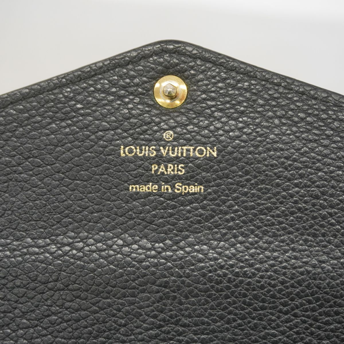 Louis Vuitton Wallet Monogram Empreinte Portefeuille Sarah Noir — view 4