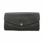 Louis Vuitton Wallet Monogram Empreinte Portefeuille Sarah Noir