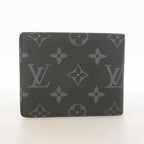 Louis Vuitton Billfold Monogram Eclipse Portefeuille Slender Black Wallet — view 7