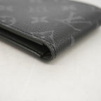 Louis Vuitton Billfold Monogram Eclipse Portefeuille Slender Black Wallet — view 6
