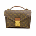 Louis Vuitton Handbag Monogram Monceau 26 Brown