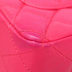 Chanel Shoulder Bag Mini Quilted Lambskin Pink Gold — view 6