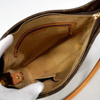 Louis Vuitton Shoulder Bag Monogram Looping GM Brown — view 4