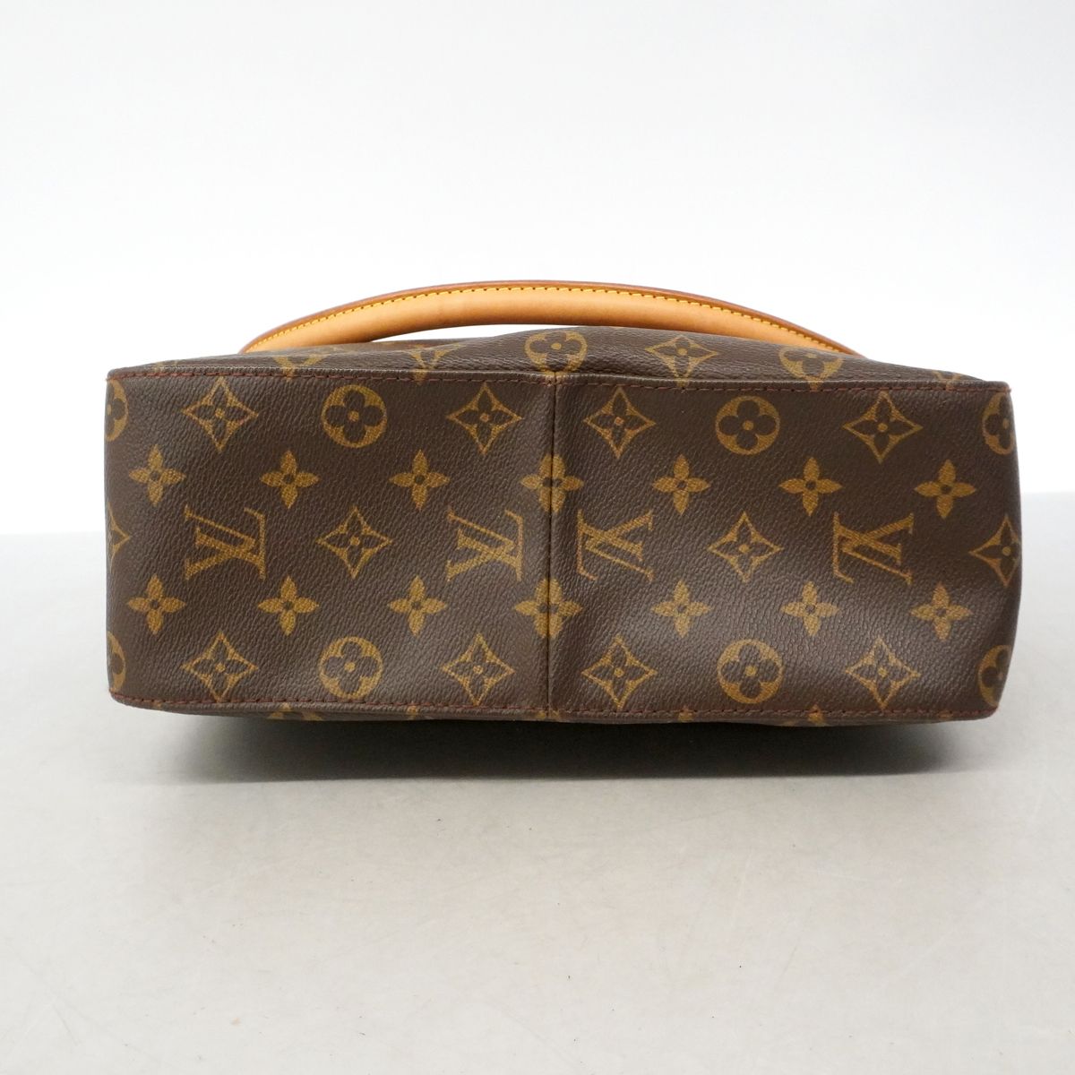 Louis Vuitton Shoulder Bag Monogram Looping GM Brown — view 3