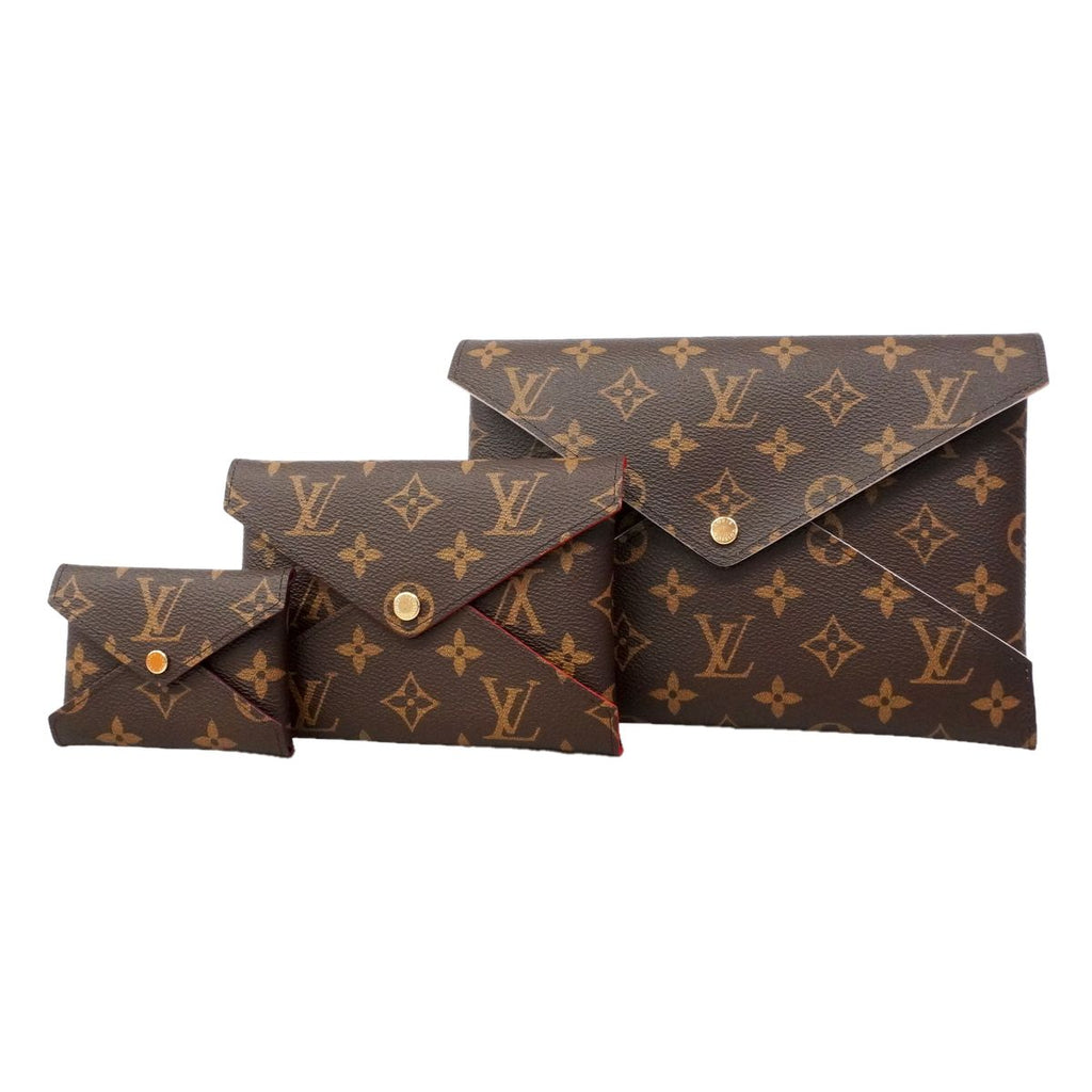 Louis Vuitton Pouch Monogram Pochette Kirigami Brown