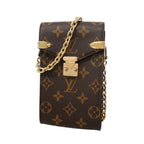 Louis Vuitton Phone Pouch Monogram Metis Brown