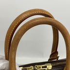 Louis Vuitton Handbag Monogram Deauville Brown — view 7