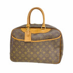 Louis Vuitton Handbag Monogram Deauville Brown